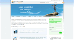 Desktop Screenshot of advantagemailer.com